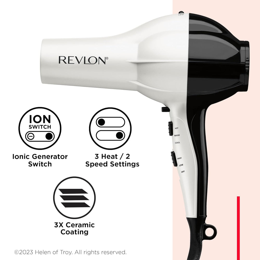 Secador de pelo Revlon con difusor 1875 W