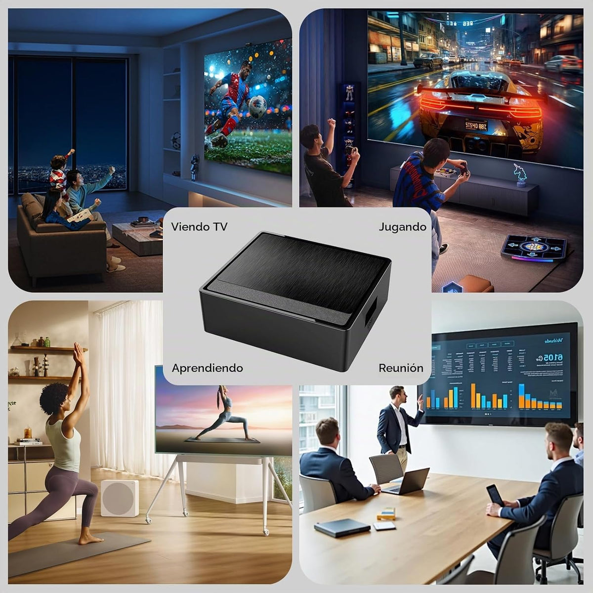 Android TV Box 2026 H618 4K Ultra HD Dispositivo de transmisión para TV