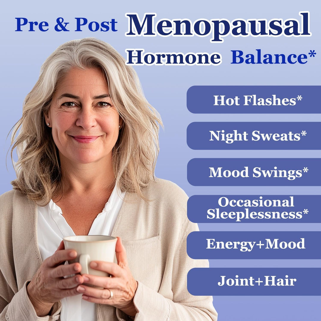 Suplementos para la menopausia, gotas líquidas, vitamina 8 en 1 par...