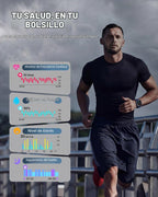 Reloj inteligente para mujeres y hombres, rastreador de actividad física y sueño con pantalla táctil HD de 1.83 pulgadas, reloj inteligente de llamadas Bluetooth para Android/iOS, IP67
