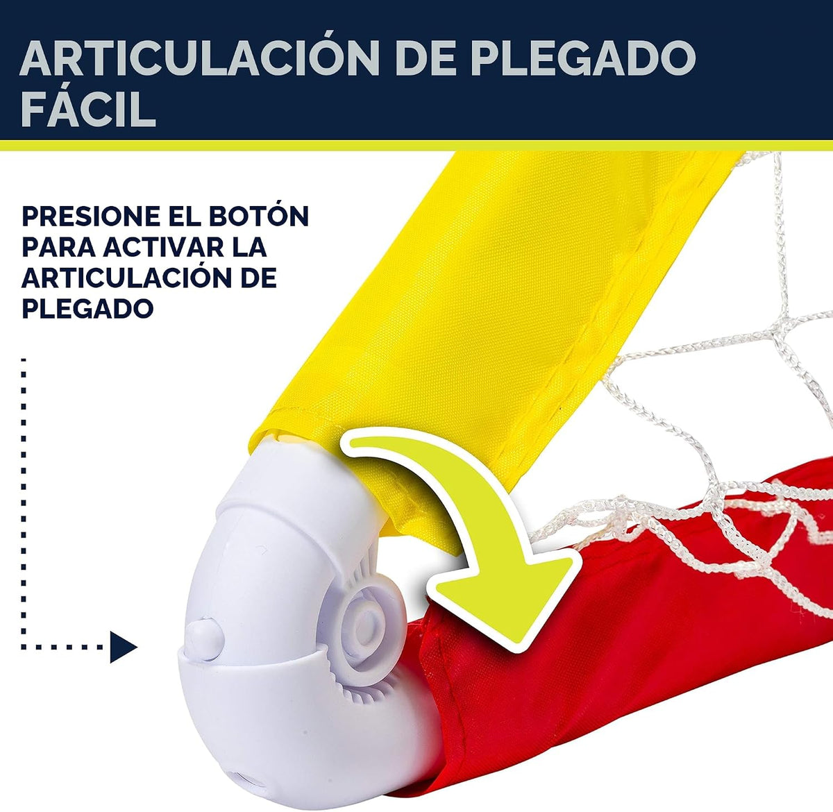 Franklin Sports Portería de fútbol infantil con pelota y bomba - 24 X 16