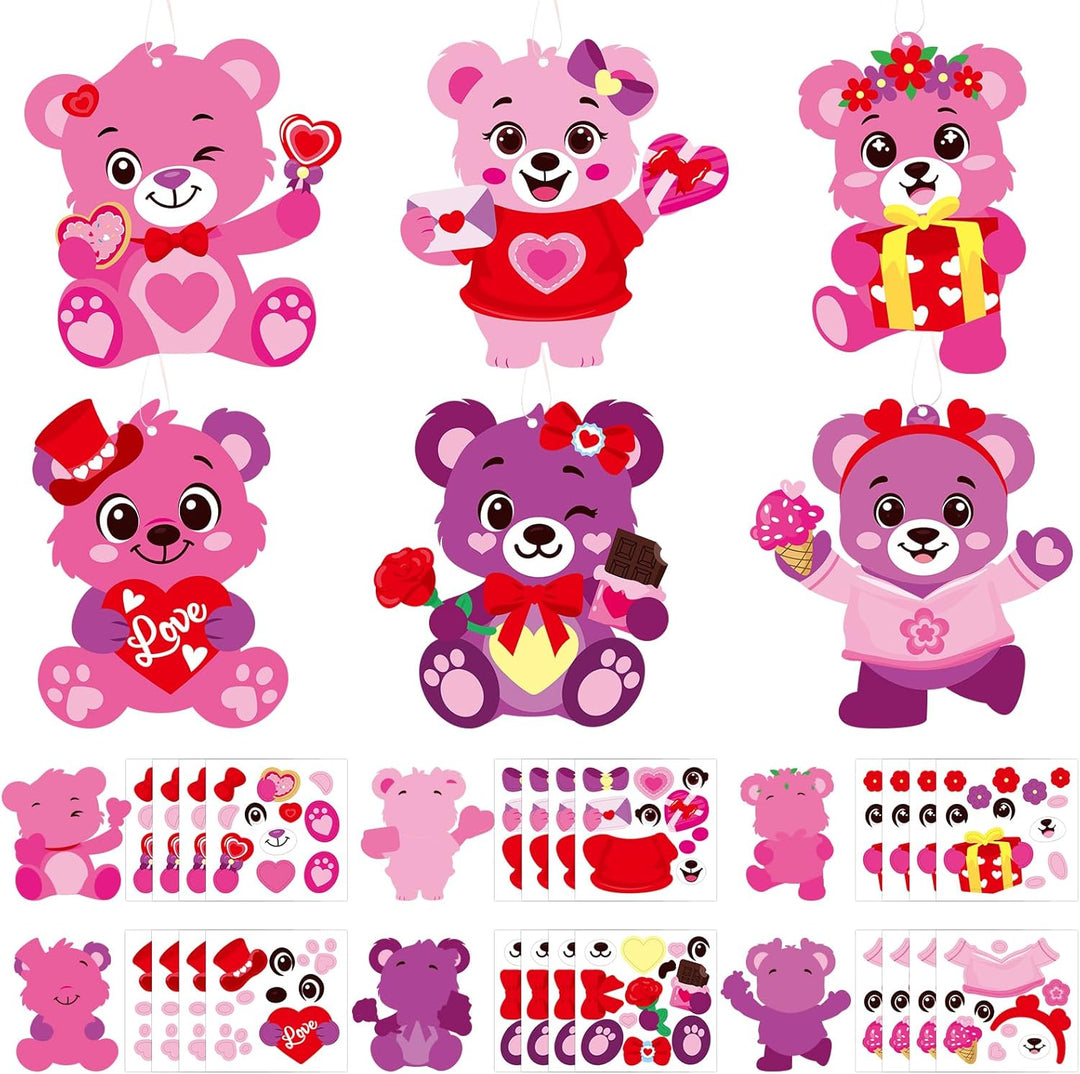 STEFORD 24 kits de manualidades de San Valentín para niños