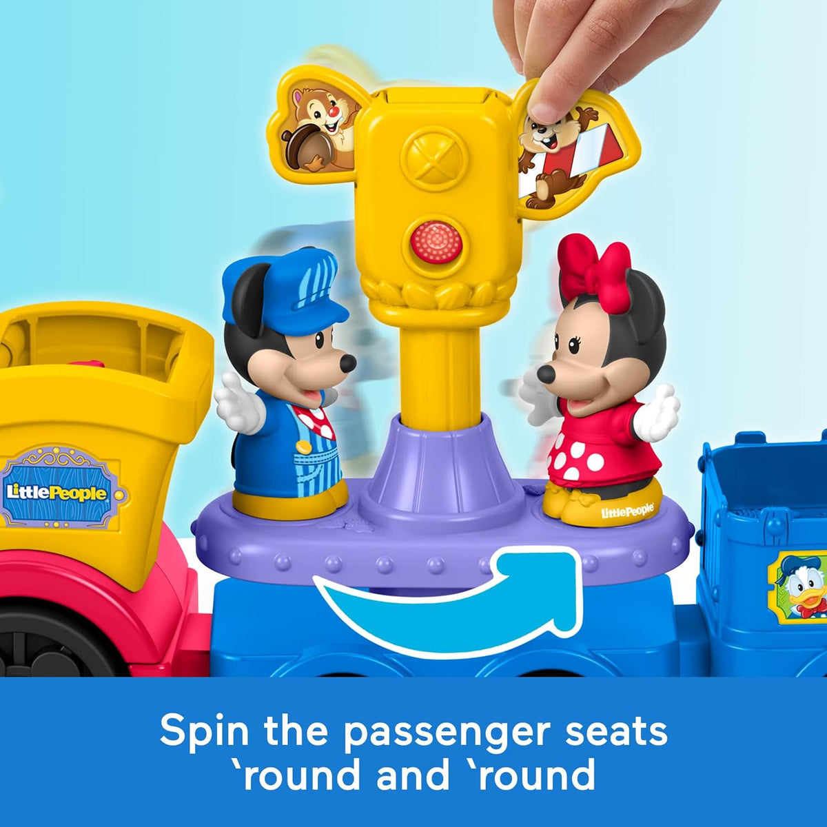 Fisher-Price Little People Disney Mickey & Minnie Tren musical