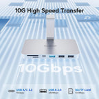 PULWTOP, hub USB 2.0, alimentado
