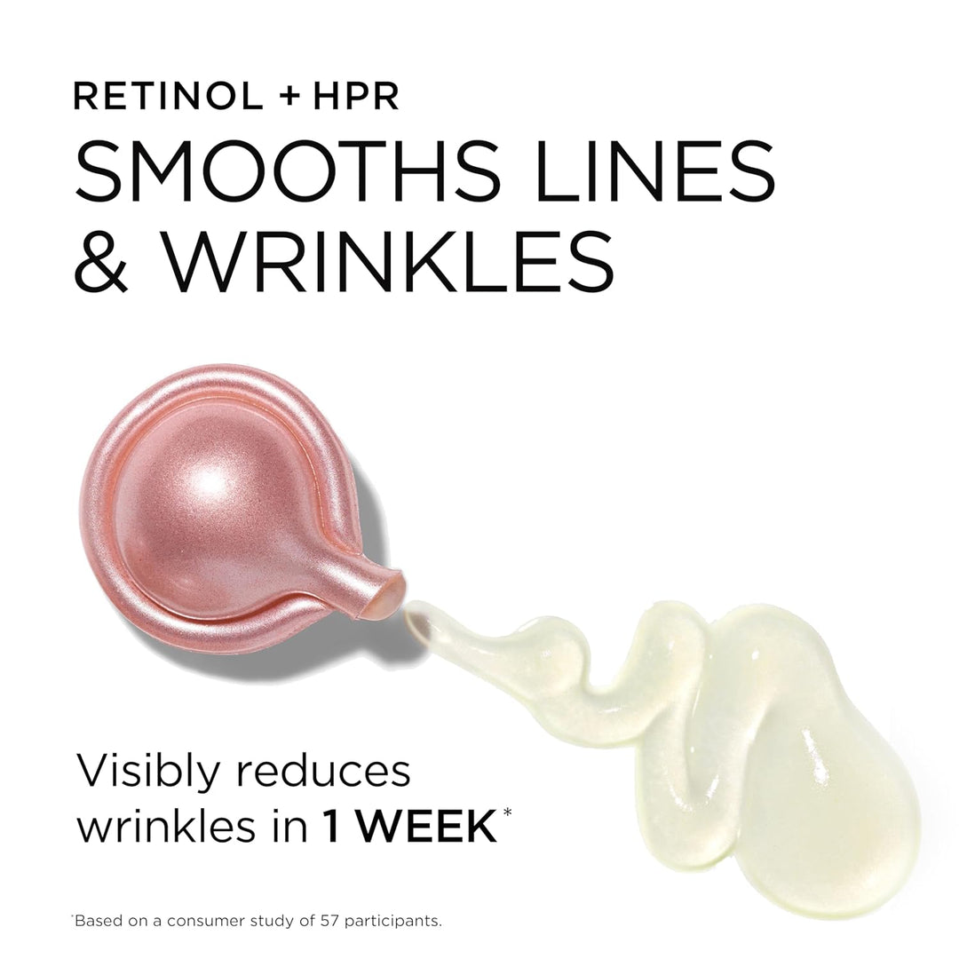 Cápsulas de suero facial de retinol + HPR de ceramidas de Elizabeth...