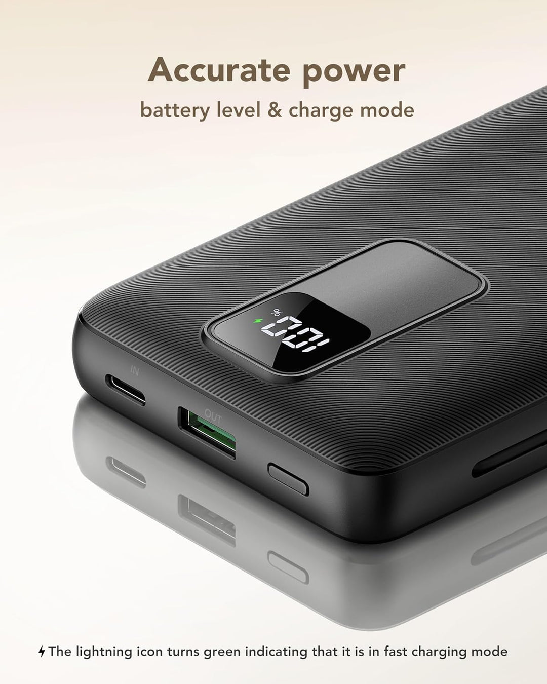 Cargador portátil charmast 20000mAh con enchufe de pared, banco de...