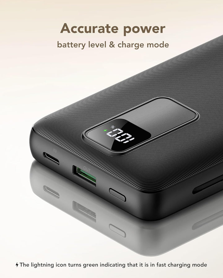 Cargador portátil charmast 20000mAh con enchufe de pared, banco de...
