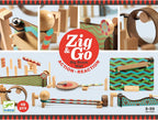 DJECO Zig & Go, juego de reacción en cadena para niños, 48 piezas