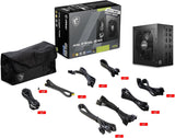 MSI MAG A750GL PCIE5, fuente de alimentación compacta totalmente mo...