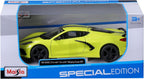 Maisto 1:24 SE 2020 Chevrolet Corvette Stingray Z51 - Amarillo