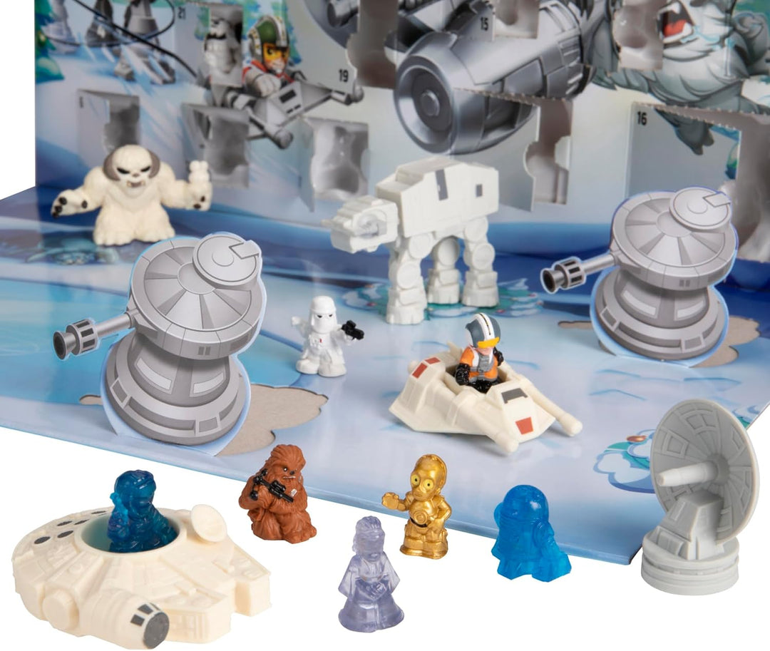 STAR WARS Calendario de Adviento 24 piezas incluyendo