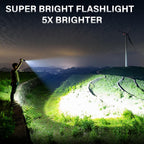 Lámpara AKNEAR Linterna LED recargable de alta luminosidad súper brillante