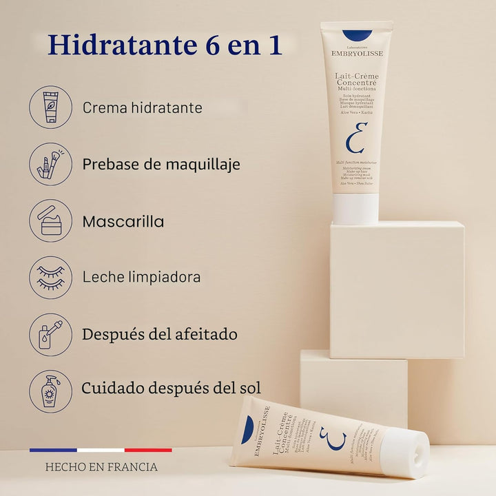 Embryolisse Lait-Crème Concentré, Multifunction Daily Face Moisturi...