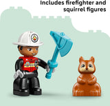 LEGO DUPLO - Camión de bomberos con manguera y juguete de