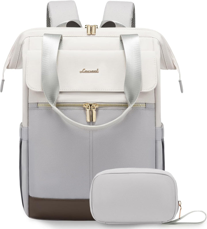 LOVEVOOK Mochila para laptop para mujeres, mochila de trabajo conve...