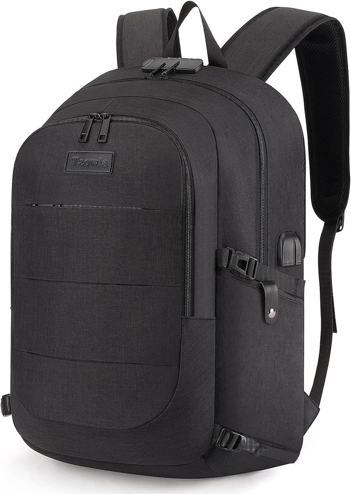 Tzowla, mochila para computadora portátil antirrobo resistente al a...