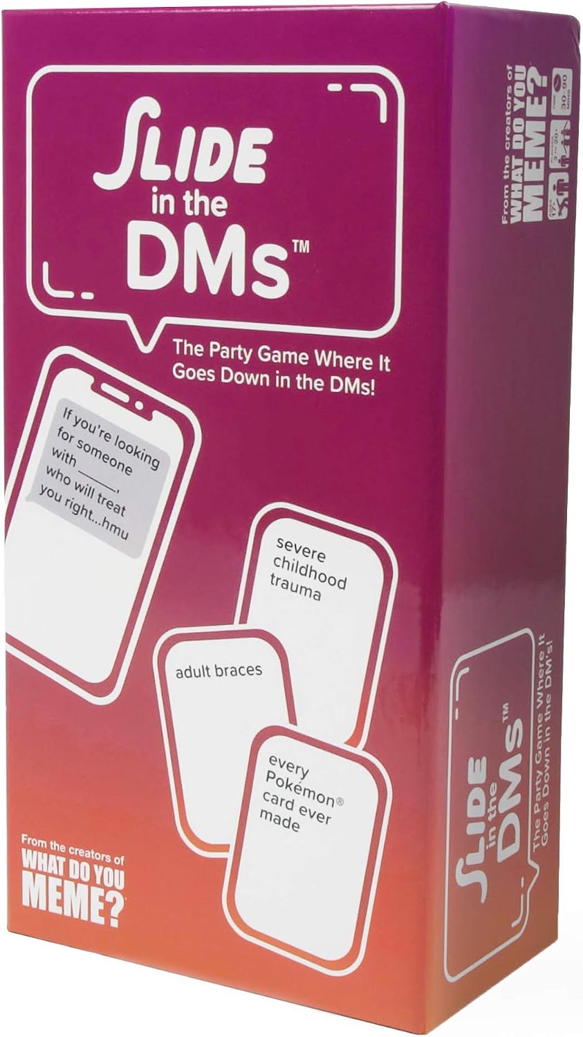 WHAT DO YOU MEME? Deslice en el DMS - El juego de fiesta para adultos donde la diversión cae en el DMS