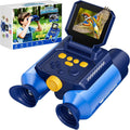 Binoculares para niños con visión nocturna - Telescopio de cámara digital