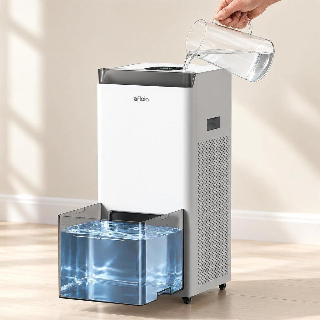 Afloia Humidificador sin niebla de 10L, llenado superior, 50.7 fl oz/h para