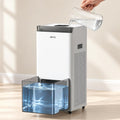Afloia Humidificador sin niebla de 10L, llenado superior, 50.7 fl oz/h para