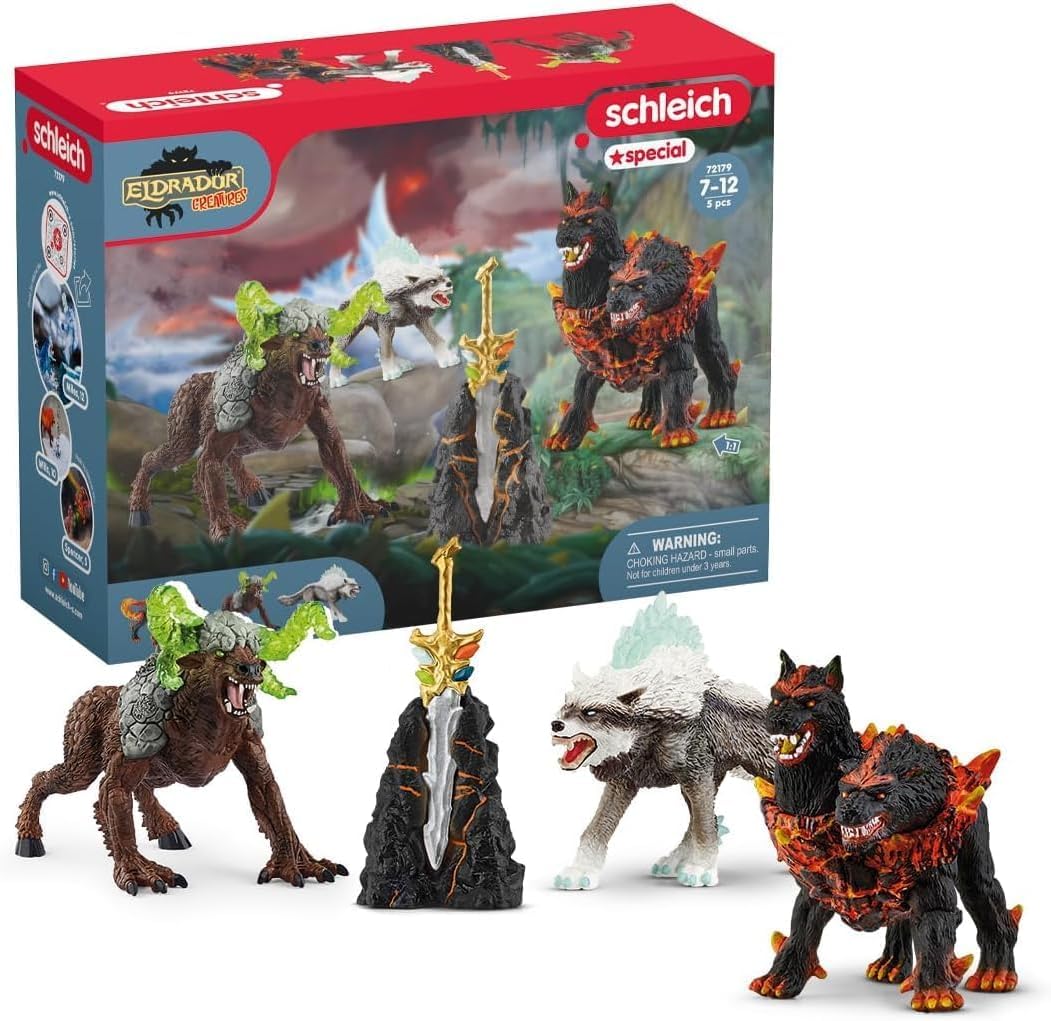Schleich Eldrador - Juego de 5 piezas de criaturas de fantasía para niños