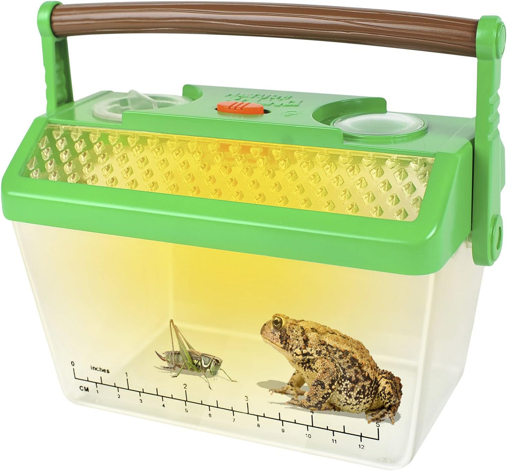 Set de hábitat para insectos y ranas Nature Bound con luz