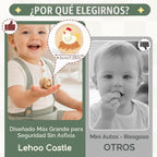 Lehoo Castle Juguetes Montessori de madera para niños de 1 año, juguete de