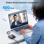 Cable Matters, 201046-BLK, hub USB 2.0 de 2 puertos, alimentado