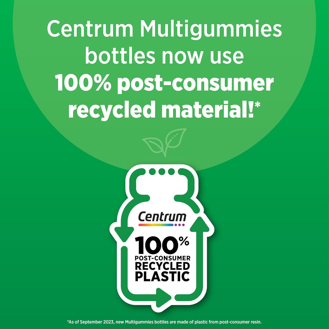 Centrum MultiGummies Gummy Multivitamínico para adultos, suplemento...