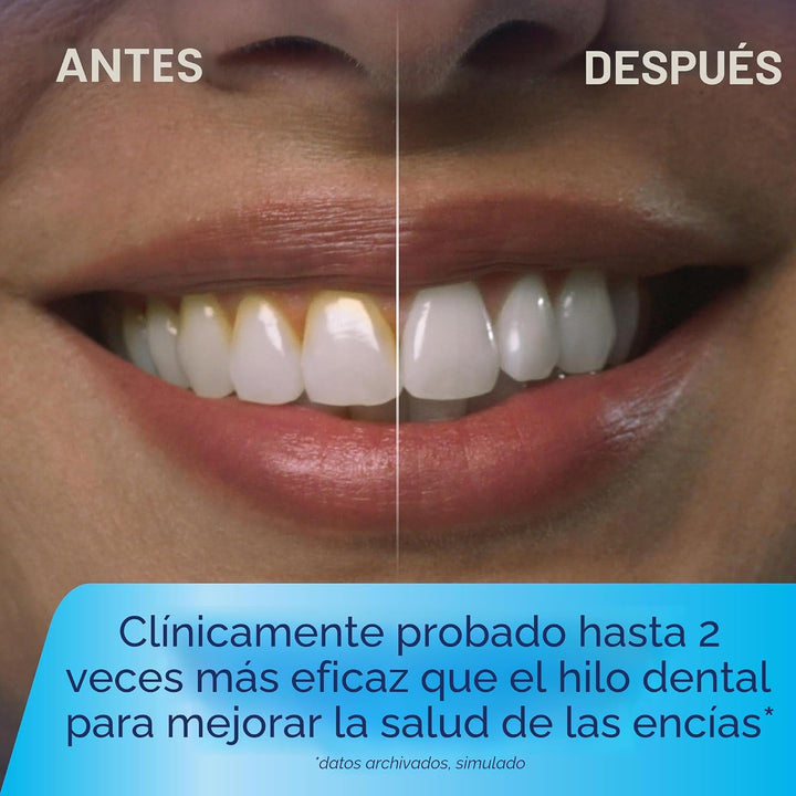 Waterpik Irrigador de agua inalámbrico Pearl recargable portátil pa...