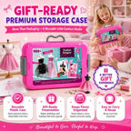 AGENTLAN - Kits de diseño de moda para niñas, más de 900 piezas