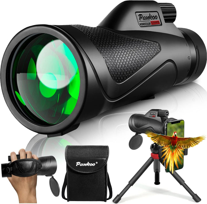 Telescopio monocular de 12 x 60 de alta potencia con