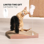 FUKUMARU Cat Self Groomer 2.0 versión, rascador de cara de arco de gato
