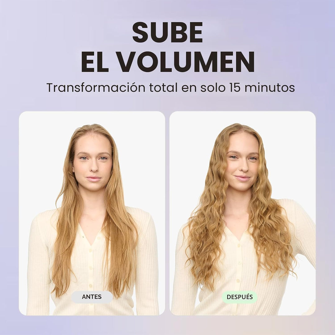Wavytalk Plancha de pelo Steam Sesh, crimpadora de cabello wavytalk...