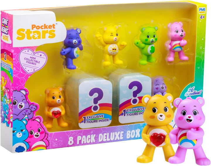 Care Bears - Figuras de caja ciega de lujo, paquete de 8 unidades,...