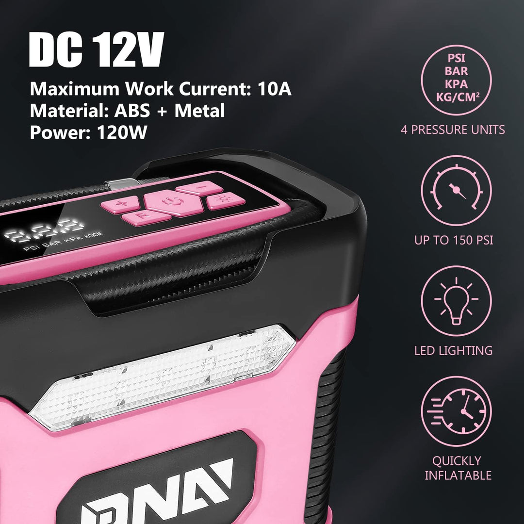 DNA MOTORING TOOLS-00212 - Inflador de neumáticos digital de 12V CC...