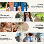 Paquete de 4 mini ventiladores portátiles \u2013 Funciona con pilas...