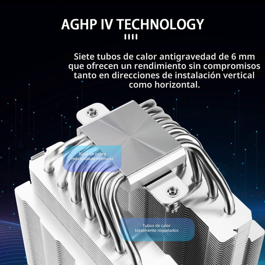 Thermalright Phantom Spirit 120SE - Enfriador de aire para CPU, 7 t...