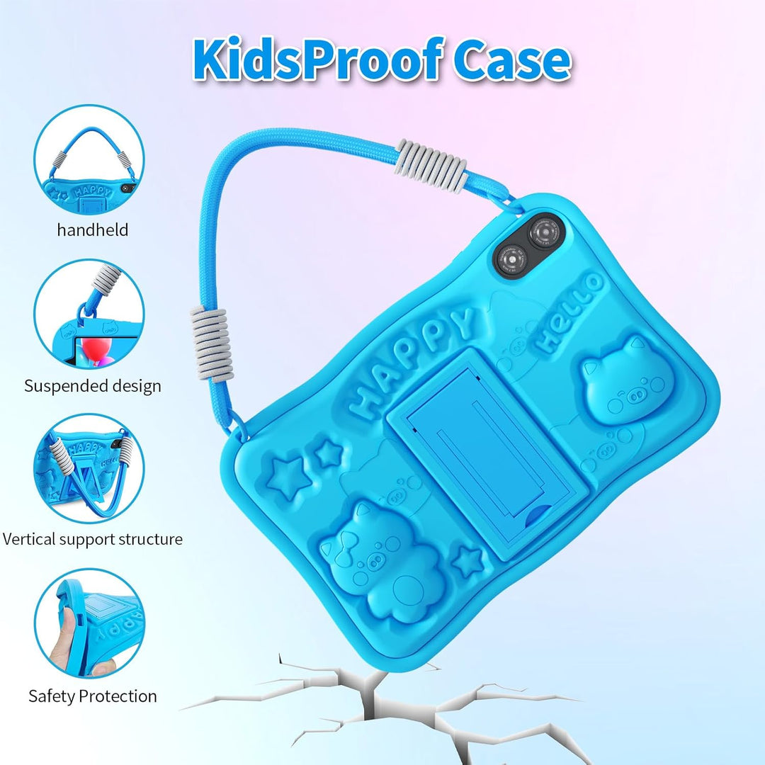 VASOUN Tableta Android 15 para niños de 10.1" con pantalla HD I...
