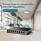 TP-Link TL-SG108PE V3, conmutador PoE administrado inteligente fácil