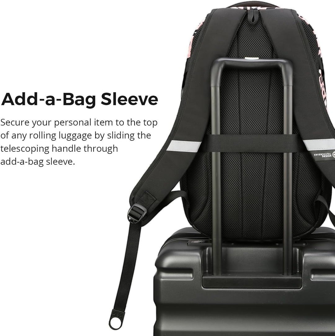 swissdigital Mochila para portátil de viaje de negocios, para hombr...