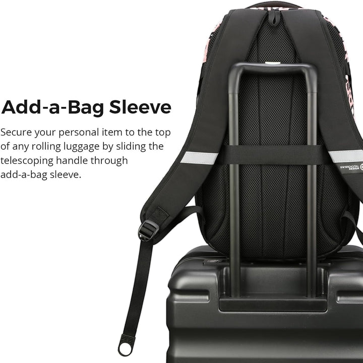 swissdigital Mochila para portátil de viaje de negocios, para hombr...