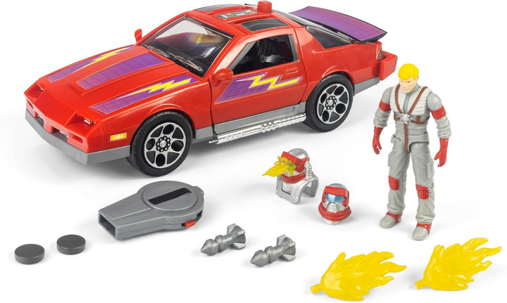 Los súbditos leales M.A.S.K. Thunderhawk con figura de Matt Trakker