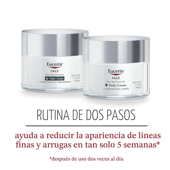 Eucerin Q10 - Set de cuidado de la piel, crema facial diaria antiar...