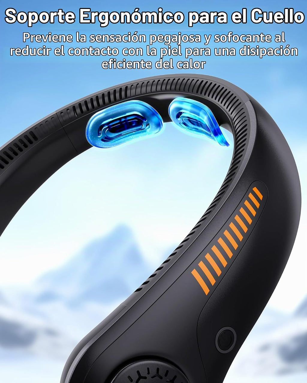 EYERZ Ventilador de Cuello Portátil - Ventilador Personal Recargabl...