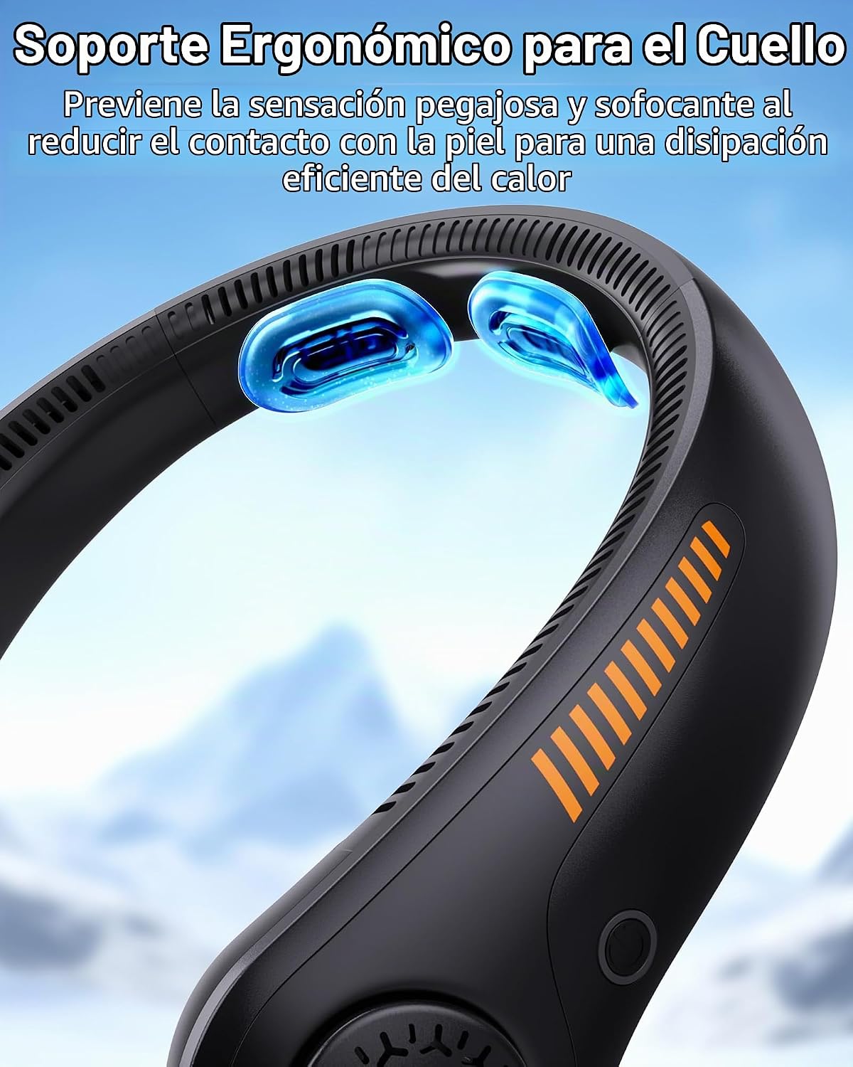 EYERZ Ventilador de Cuello Portátil - Ventilador Personal Recargabl...