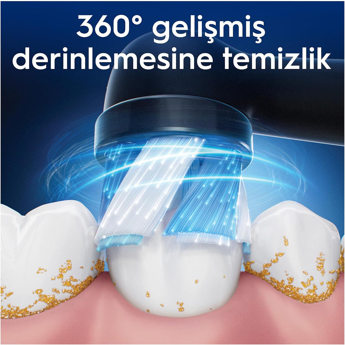 Oral-B Ultimate Clean - Juego de cepillos genuinos negros de repues...