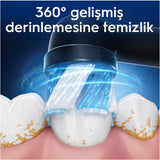 Oral-B Ultimate Clean - Juego de cepillos genuinos negros de repues...