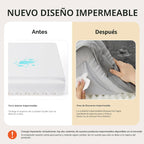 Bedsure - Cama ortopédica XL para perros con diseño original lavable extra