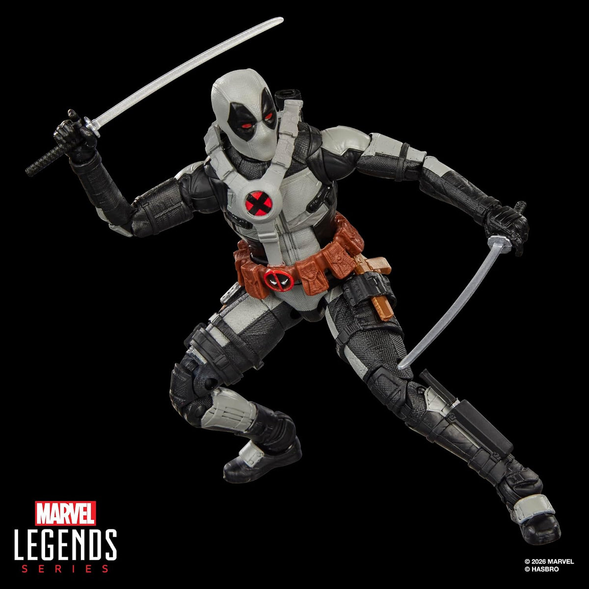 Marvel Figura de acción de Deadpool (arte conceptual) de la serie Legends